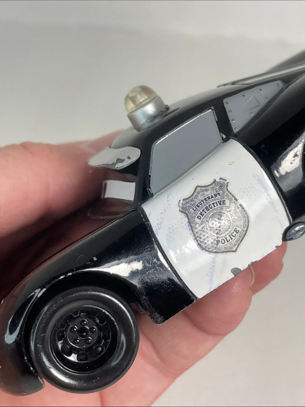 Disney Pixar Cars 2 Police Car Detective Lightning McQueen Diecast *AS IS